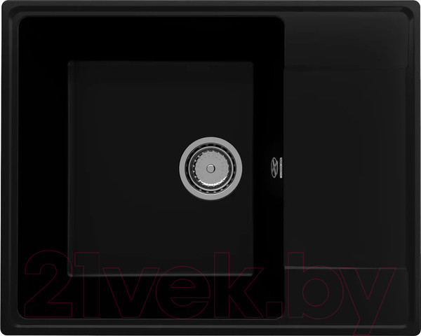 Изображение товара Мойка кухонная Ulgran Quartz Prima 605-07 (уголь)