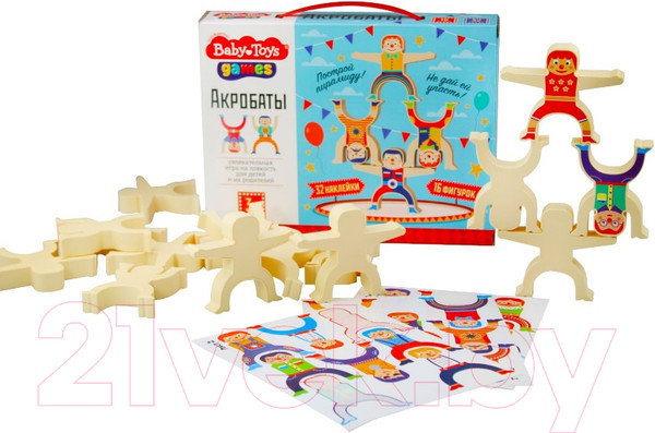 Изображение товара Развивающая игра Baby Toys Games Акробаты / 04331