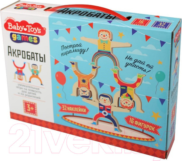 Изображение товара Развивающая игра Baby Toys Games Акробаты / 04331