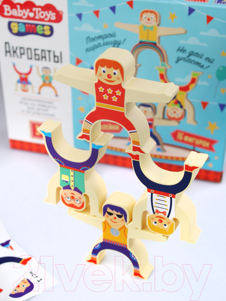 Изображение товара Развивающая игра Baby Toys Games Акробаты / 04331