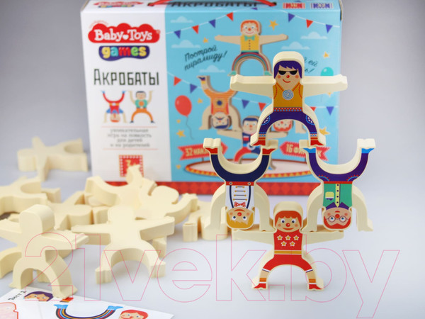 Изображение товара Развивающая игра Baby Toys Games Акробаты / 04331