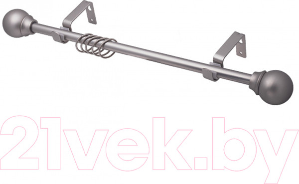 Изображение товара Карниз для штор LEGRAND Сфера 16мм 1.6м 1р / 58 093 923  (серебро-матовое)