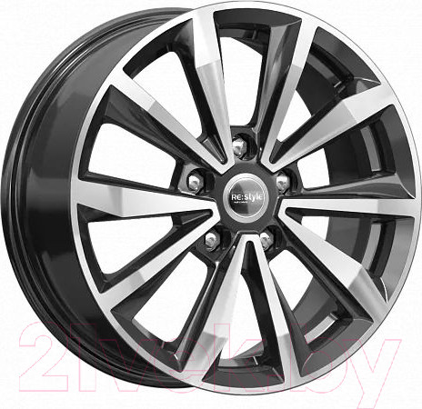 Изображение товара Литой диск K&K КС974 Octavia 16x6.5" 5x112мм DIA 57.1мм ET 46мм Алмаз черный