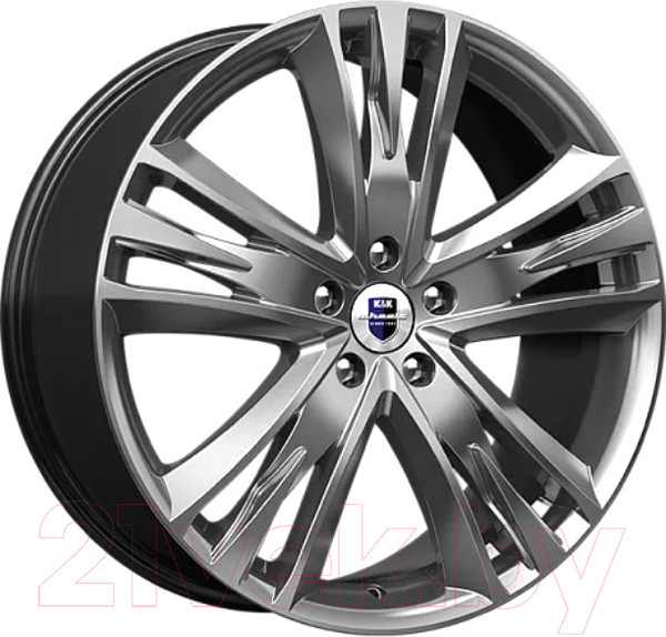 Изображение товара Литой диск K&K Атлас 20x8.5" 5x114.3мм DIA 67.1мм ET 35мм Дарк платинум