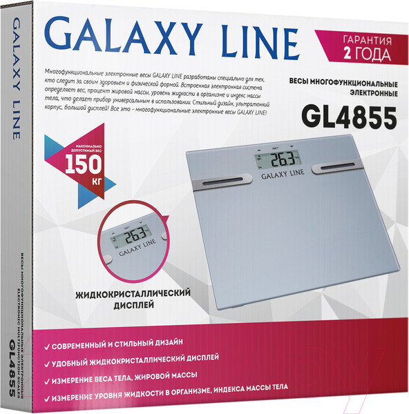 Изображение товара Напольные весы электронные Galaxy GL 4855