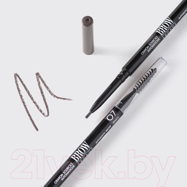 Изображение товара Карандаш для бровей Vivienne Sabo Brow Arcade тон 07 автоматический (серо-коричневый )