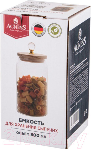 Изображение товара Емкость для хранения Agness 889-109