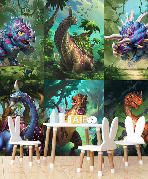 Изображение товара Фотообои листовые Arthata Fotooboi-Dinozavr-76 (400x270)