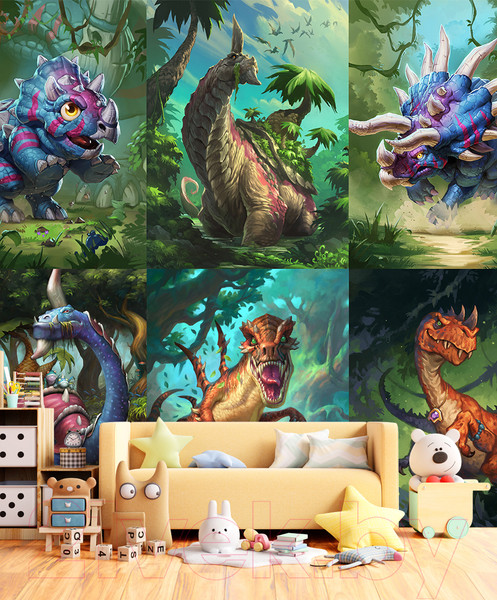 Изображение товара Фотообои листовые Arthata Fotooboi-Dinozavr-76 (400x270)