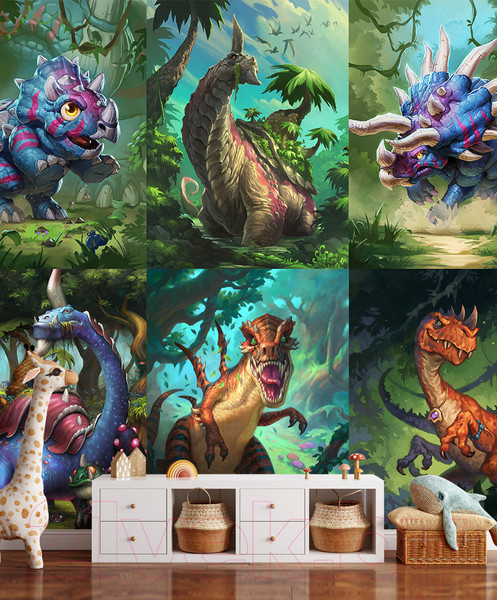 Изображение товара Фотообои листовые Arthata Fotooboi-Dinozavr-76 (400x270)