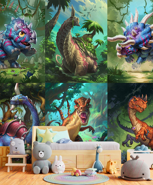 Изображение товара Фотообои листовые Arthata Fotooboi-Dinozavr-76 (400x270)