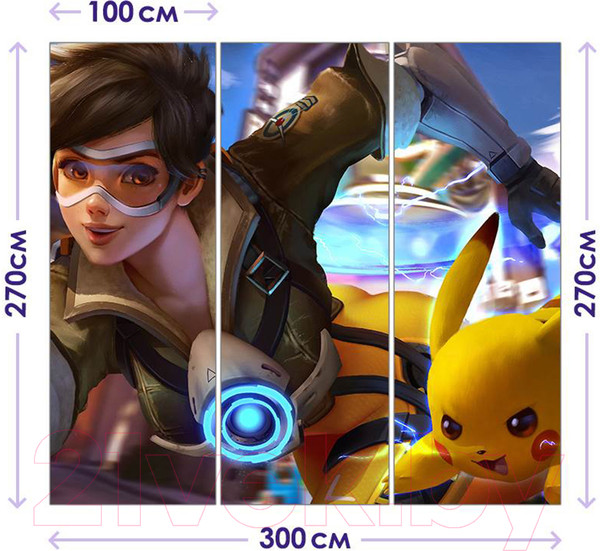 Изображение товара Фотообои листовые Arthata Fotooboi-Multiki-113 (300x270)