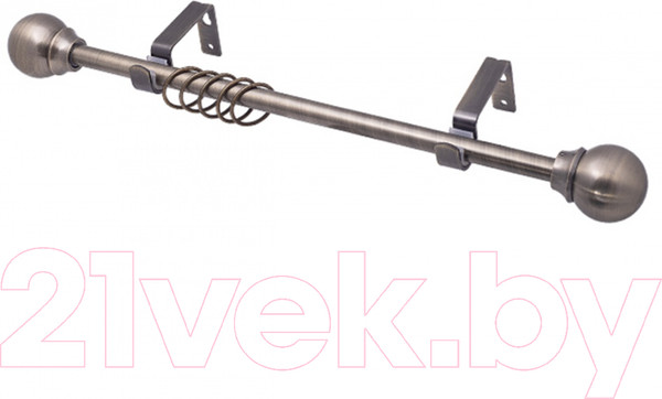 Изображение товара Карниз для штор LEGRAND Сфера 16мм 1.6м 1р / 58 093 919 (антик-золото)