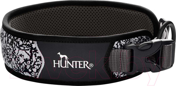 Изображение товара Ошейник HUNTER Collar Divo Reflect 68966 (45-55/L черный/серый)