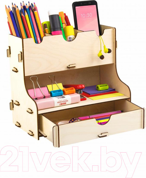 Изображение товара Органайзер настольный Woody Порядок на столе / 03359