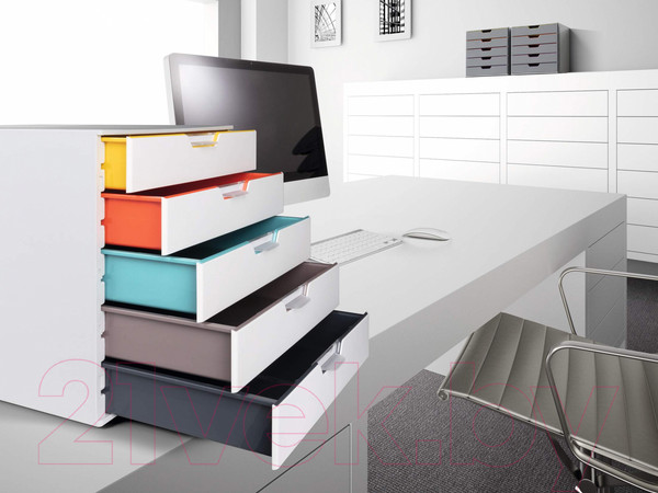 Изображение товара Лоток для бумаг Durable Varicolor Mix / 762527