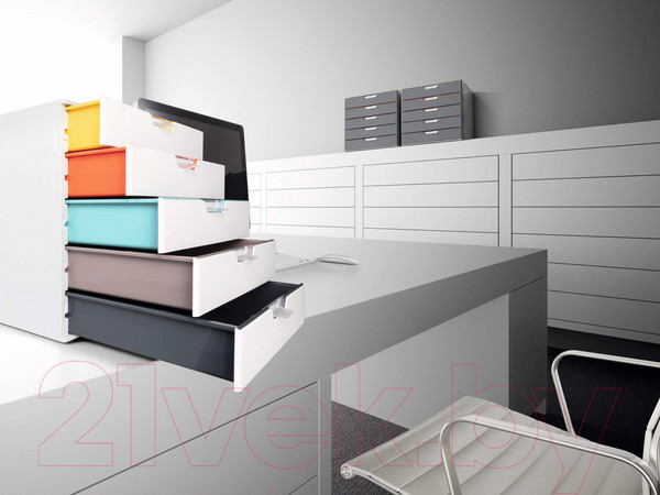 Изображение товара Лоток для бумаг Durable Varicolor Mix / 762527