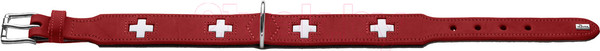 Изображение товара Ошейник HUNTER Collar Swiss 41867 (55/M, красный/черный)