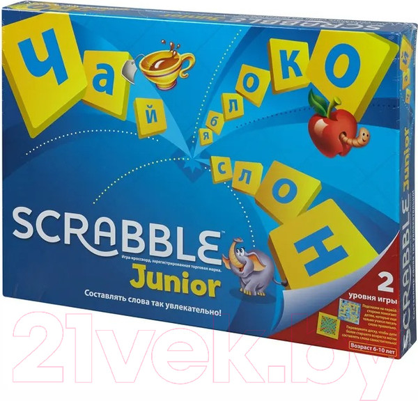 Изображение товара Настольная игра Mattel Scrabble для детей / Y9736