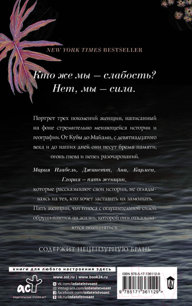 Изображение товара Книга АСТ О женщинах и соли (Гарсиа Г.)