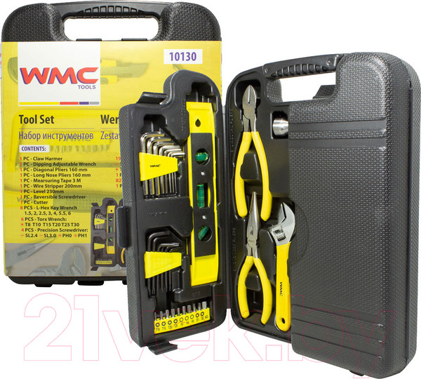 Изображение товара Универсальный набор инструментов WMC Tools 10130(50784)