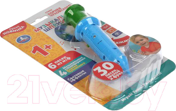 Изображение товара Развивающая игрушка Умка Шприц. Чуковский К. / HT576-R