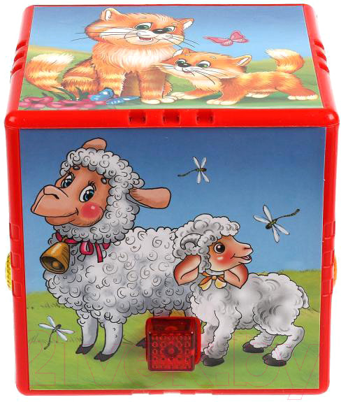 Изображение товара Развивающая игрушка Умка Развивающий кубик. Шаинский / HT875-R