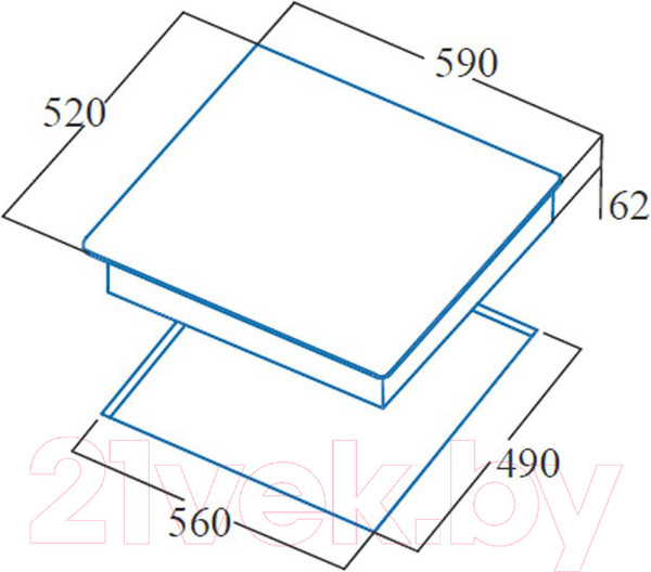 Изображение товара Индукционная варочная панель Cata IBG 6304 BK