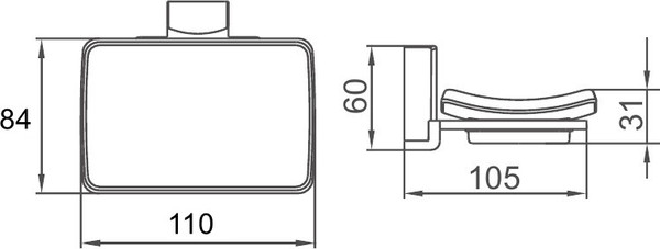 Изображение товара Мыльница Ledeme L30302