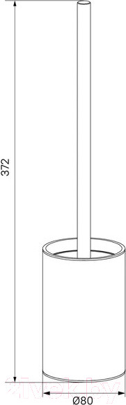Изображение товара Ершик для унитаза IDDIS PETBLP0i47