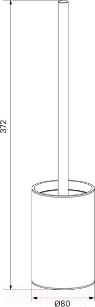 Изображение товара Ершик для унитаза IDDIS Petite PETWTPOi47