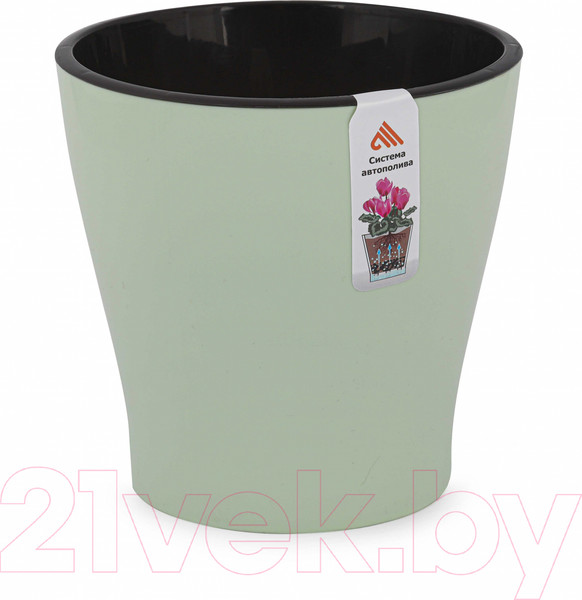 Изображение товара Кашпо Альтернатива Лея / М8267 (светло-зеленый)