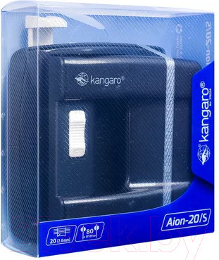 Изображение товара Дырокол Kangaro Aion-20/S (серый металлик)