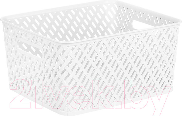 Изображение товара Корзина Альтернатива Плетенка / М3501 (белый)