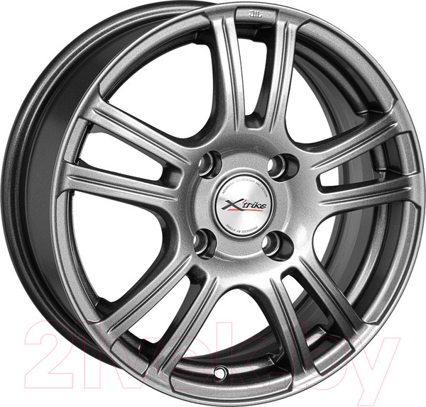 Изображение товара Литой диск X'trike X-105M 15x6" 4x114.3мм DIA 66.1мм ET 40мм HSB