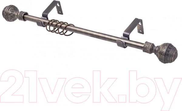 Изображение товара Карниз для штор LEGRAND Фаберже 16мм 3.0 1р / 58 093 835 (антик-золото)