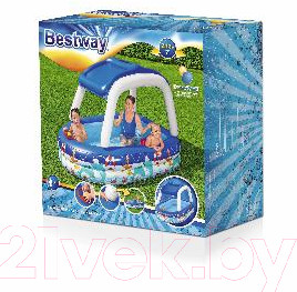 Изображение товара Надувной бассейн Bestway Морской капитан 54370 (213x155x132см)