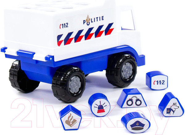 Изображение товара Автомобиль игрушечный Полесье Забава Полицейский / 90751