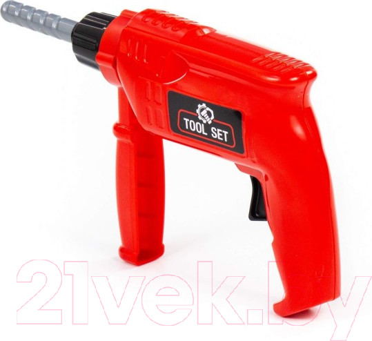 Изображение товара Дрель игрушечная Полесье 90461 (красный)