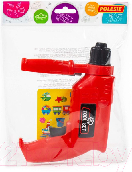 Изображение товара Дрель игрушечная Полесье 90461 (красный)