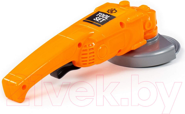 Изображение товара Шлифовальная машинка игрушечная Полесье 90454 (оранжевый)