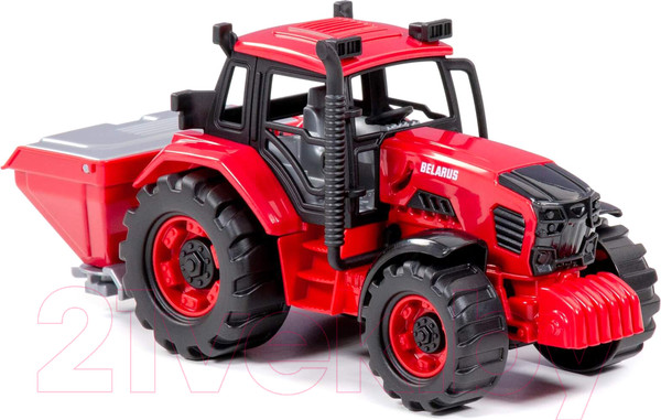 Изображение товара Трактор игрушечный Полесье Belarus для внесения удобрений / 91314