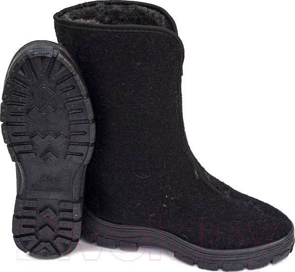 Изображение товара Полусапоги рабочие Step Женские Сукно 30см / 8-42-4 (р.40, черный)