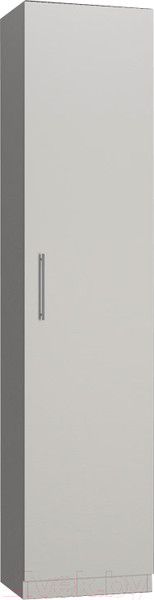 Изображение товара Шкаф-пенал Макс Стайл Falcon Fidji Egger 240x50x50 / 8C5050 (светло-серый U708 ST9)