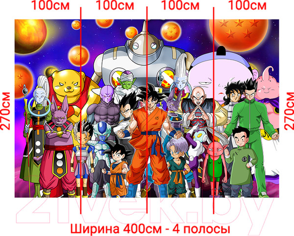 Изображение товара Фотообои листовые Arthata Fotooboi-Anime-144 (400x270)