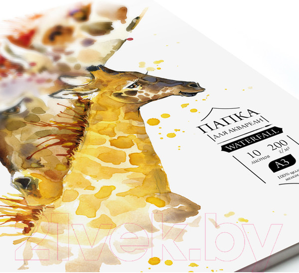 Изображение товара Набор бумаги для рисования Малевичъ Waterfall / 402105