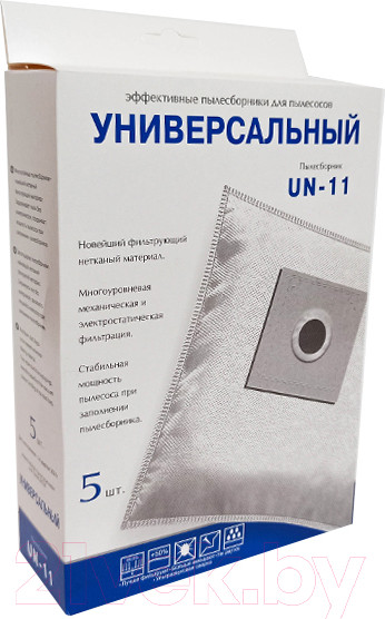 Изображение товара Комплект пылесборников для пылесоса ПС-Фильтрс UN-11