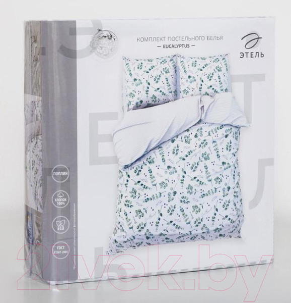 Изображение товара Комплект постельного белья Этель Листья эвкалипта / 4746229