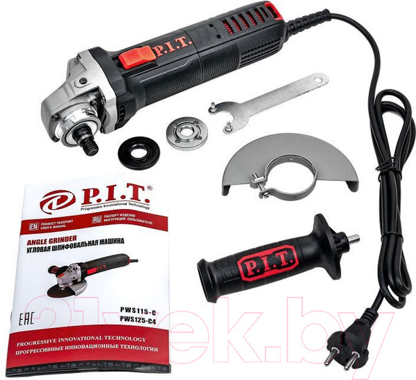 Изображение товара Угловая шлифовальная машина P.I.T PWS115-C