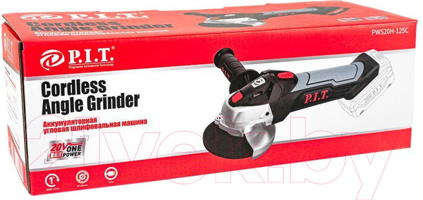 Изображение товара Угловая шлифовальная машина P.I.T PWS20H-125C